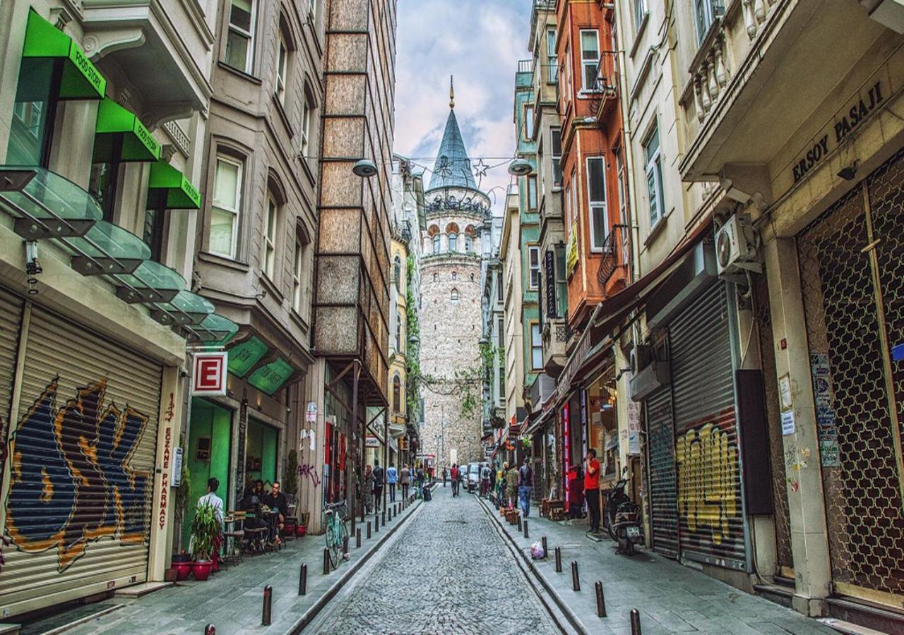 Maravilloso Hotel Galata Istanbul Exterior foto